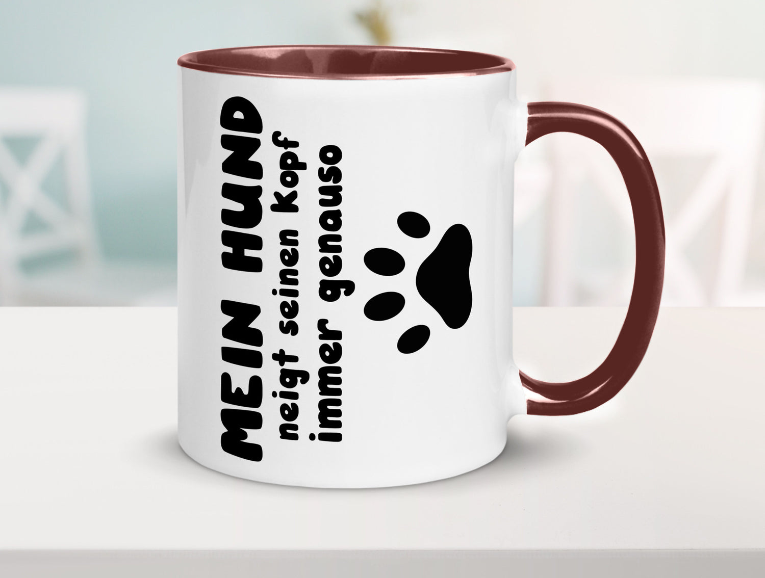 Mein Hund | lustige Tasse Hundebesitzer Humor lustiger Spruch Geschenk