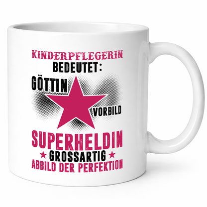 Bedeutung von Kinderpflegerin | Kinder Pflegeberuf Geschenk Arbeit Kollegen