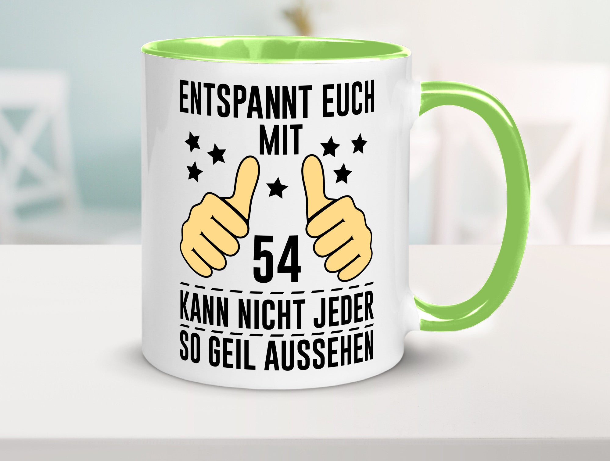 54. Geburtstag | 54 Jahre Geil aussehen Entspannt euch v2 lustig Geschenkidee