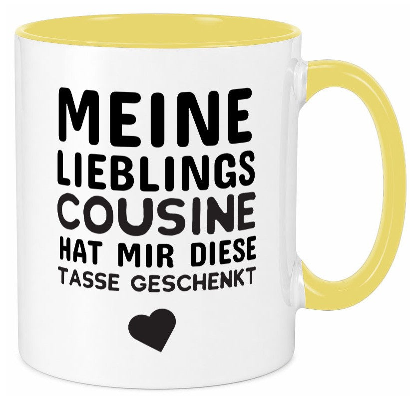 Lieblingscousine | Cousine Tasse Cousinen Humor Geschenkidee