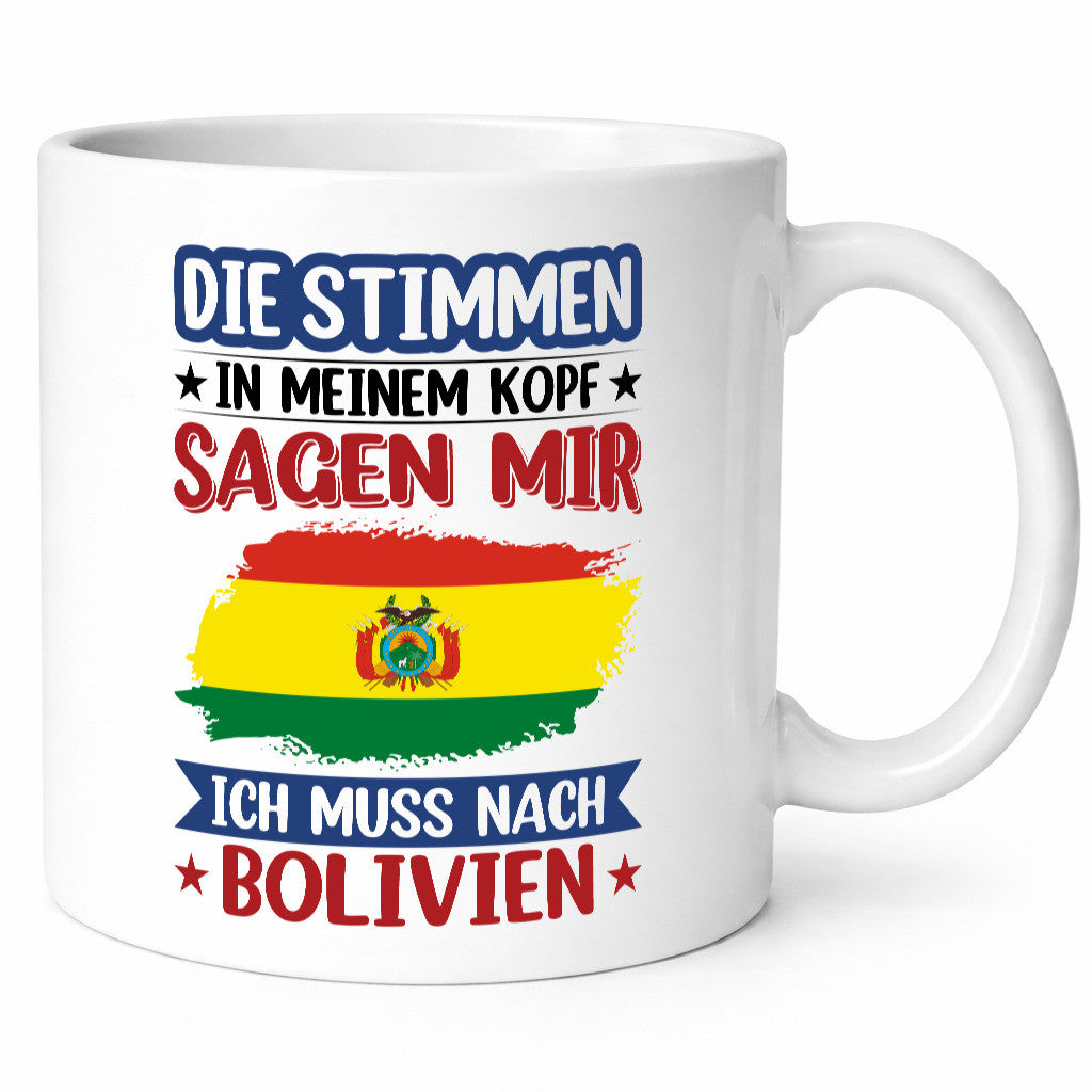 Bolivien | Urlaub Stimmen in meinem Kopf Traumland lustig Humor Geschenkidee