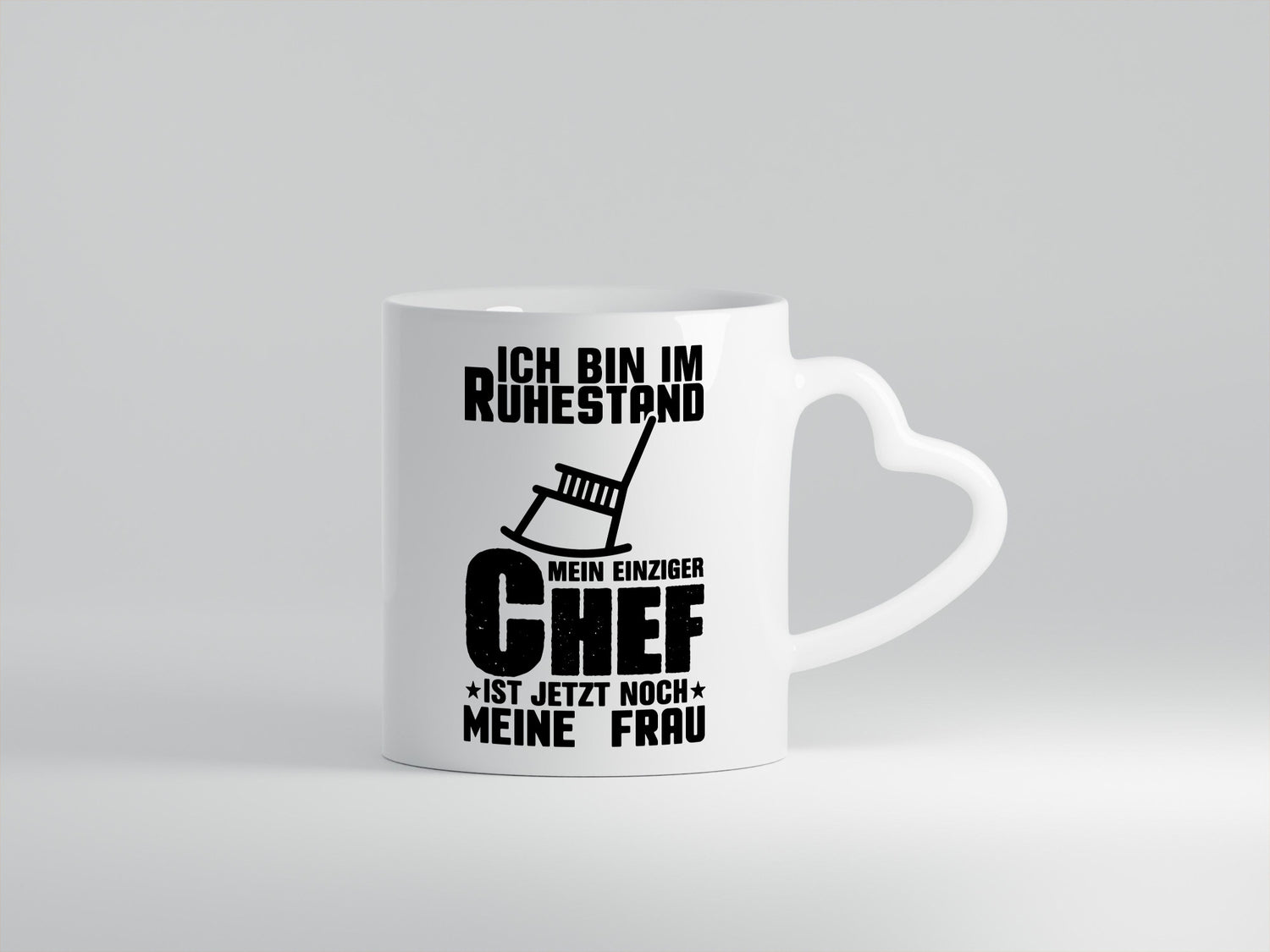 Ich bin im Ruhestand lustig Jubiläum Geschenk Tasse