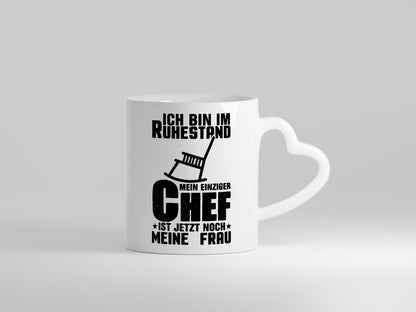 Ich bin im Ruhestand lustig Jubiläum Geschenk Tasse