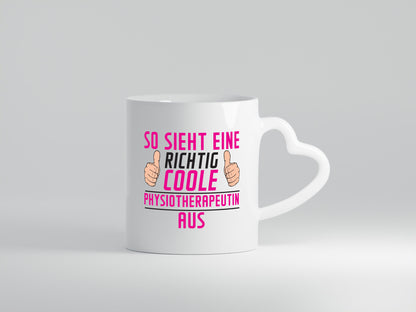 Richtig Coole Physiotherapeutin v2 Geschenk Humor Geschenkidee lustiger Spruch