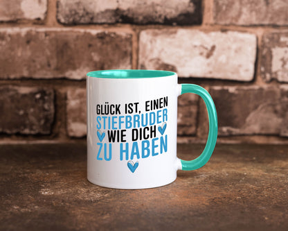 Stiefbruder wie dich | Glück lieber Bruder Geburtstag Geschenkidee Humor Tasse