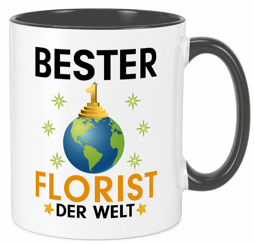 Welt Bester Florist | Blumen Verkäufer Humor Geschenkidee Tasse