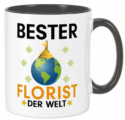 Welt Bester Florist | Blumen Verkäufer Humor Geschenkidee Tasse