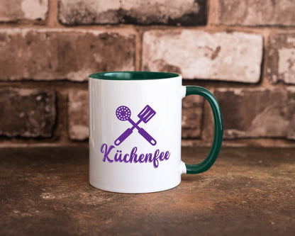 Küchenfee | Mama kocht am besten Muttertag Geschenkidee Familie Humor Tasse