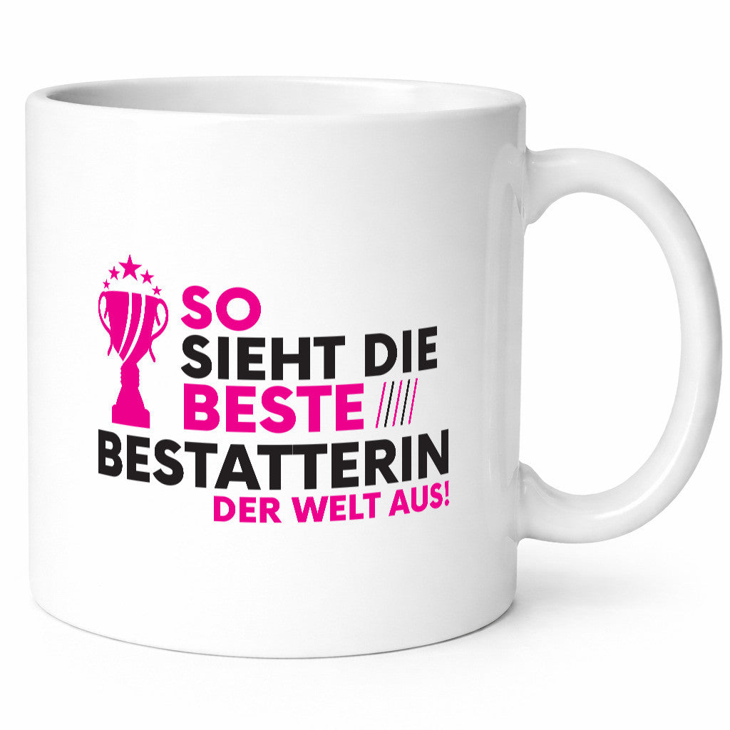 Die Weltbeste Bestatterin | Bestattung Totengräberin lustiger Spruch Geschenk