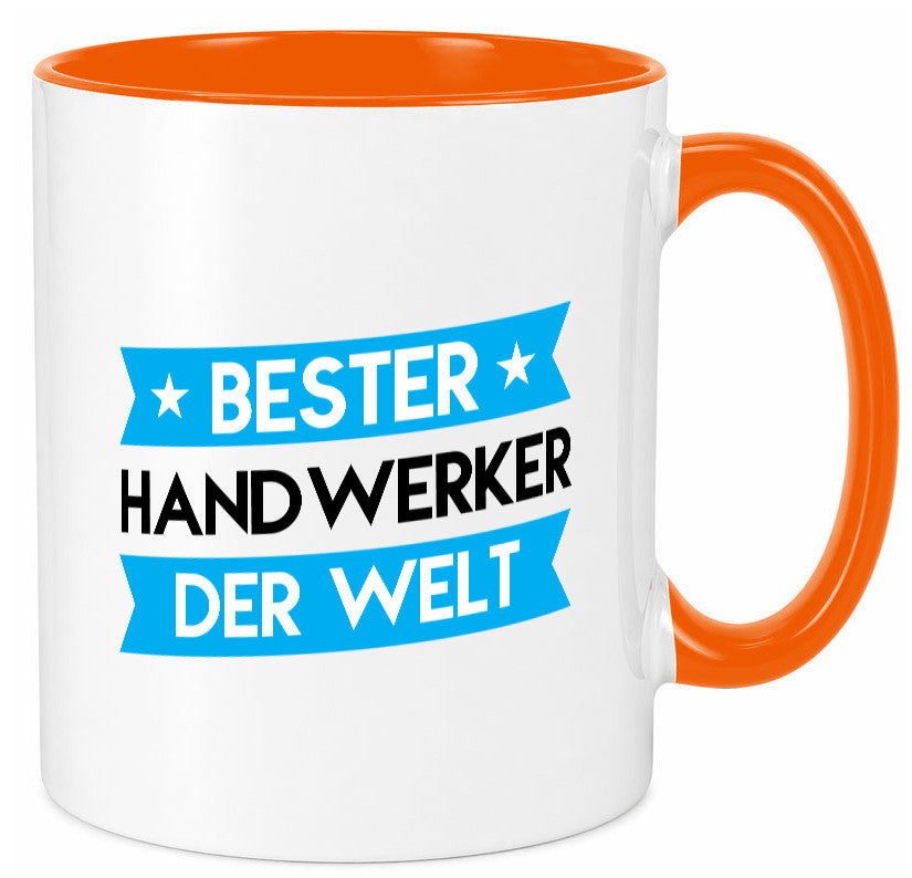 Bester Handwerker |Handwerk lustig Humor Geschenkidee Geschenk Tasse