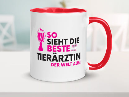 Die Weltbeste Tierärztin | Mediziner Tiermedizin lustiger Spruch Geschenk