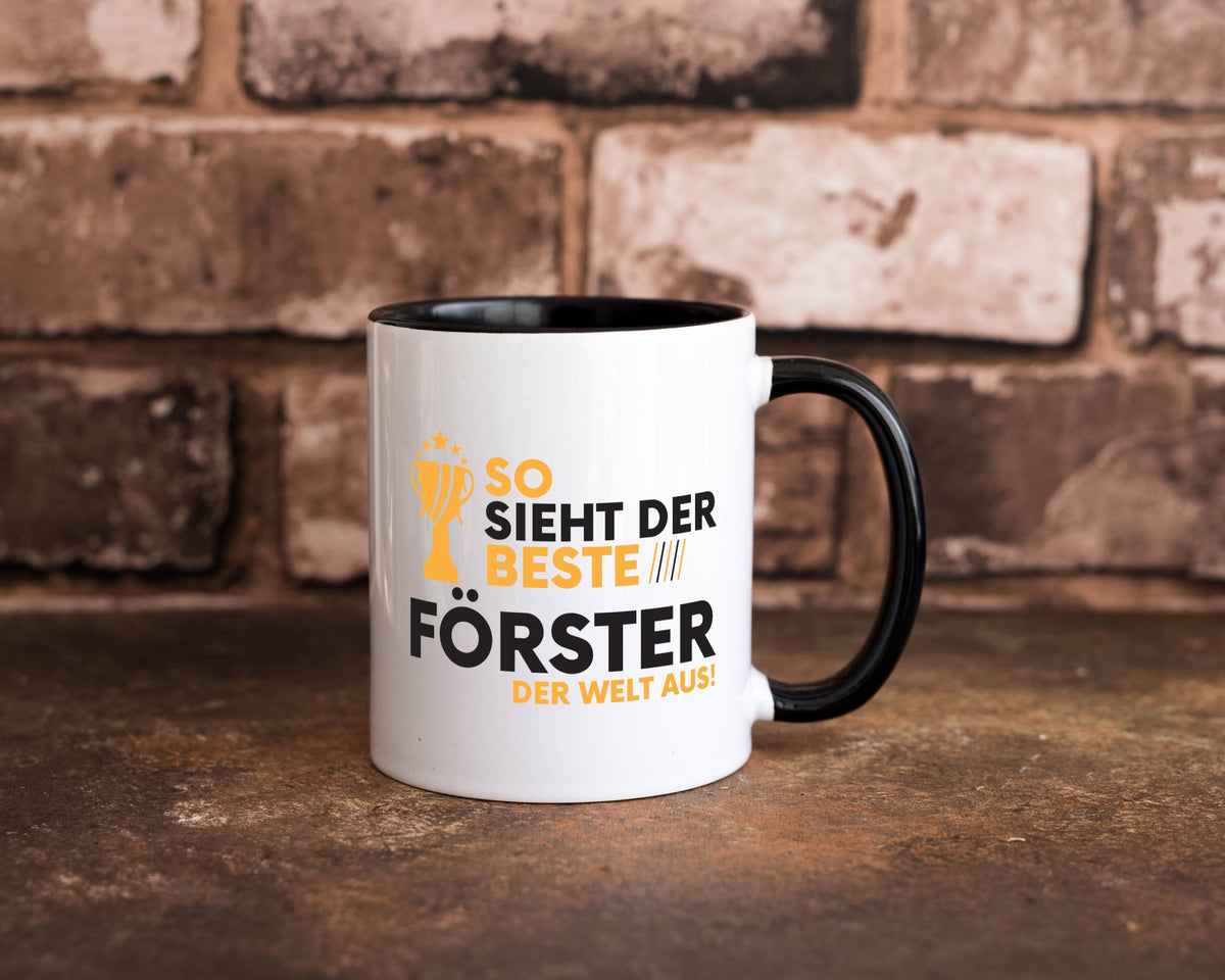 Der Weltbeste Förster | Forst Arbeit Geschenkidee Kollegen Büro Humor Tasse