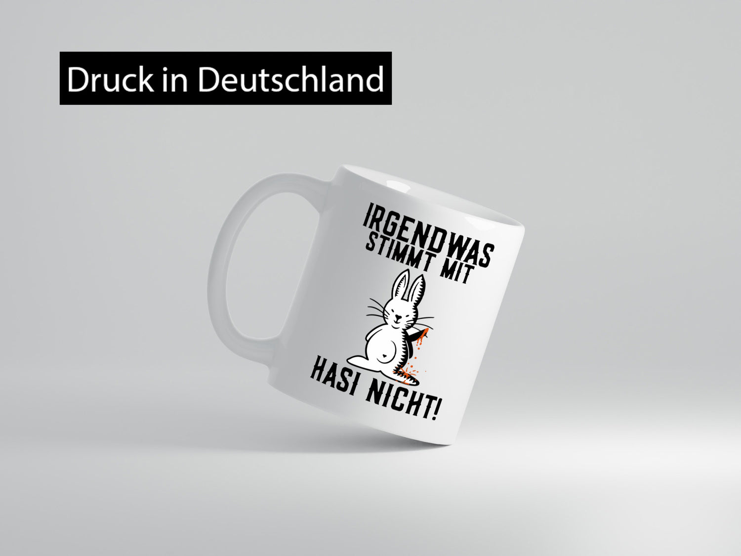 Irgendwas stimmt nicht | Sado Maso Hase Peitsche Maske Geschenk Humor