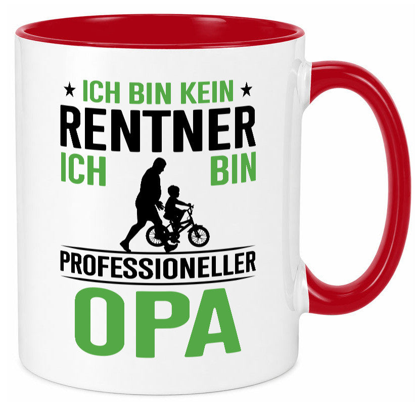 Ich bin kein renter Profesioneller Opa | Großvater Humor Familie Geschenkidee