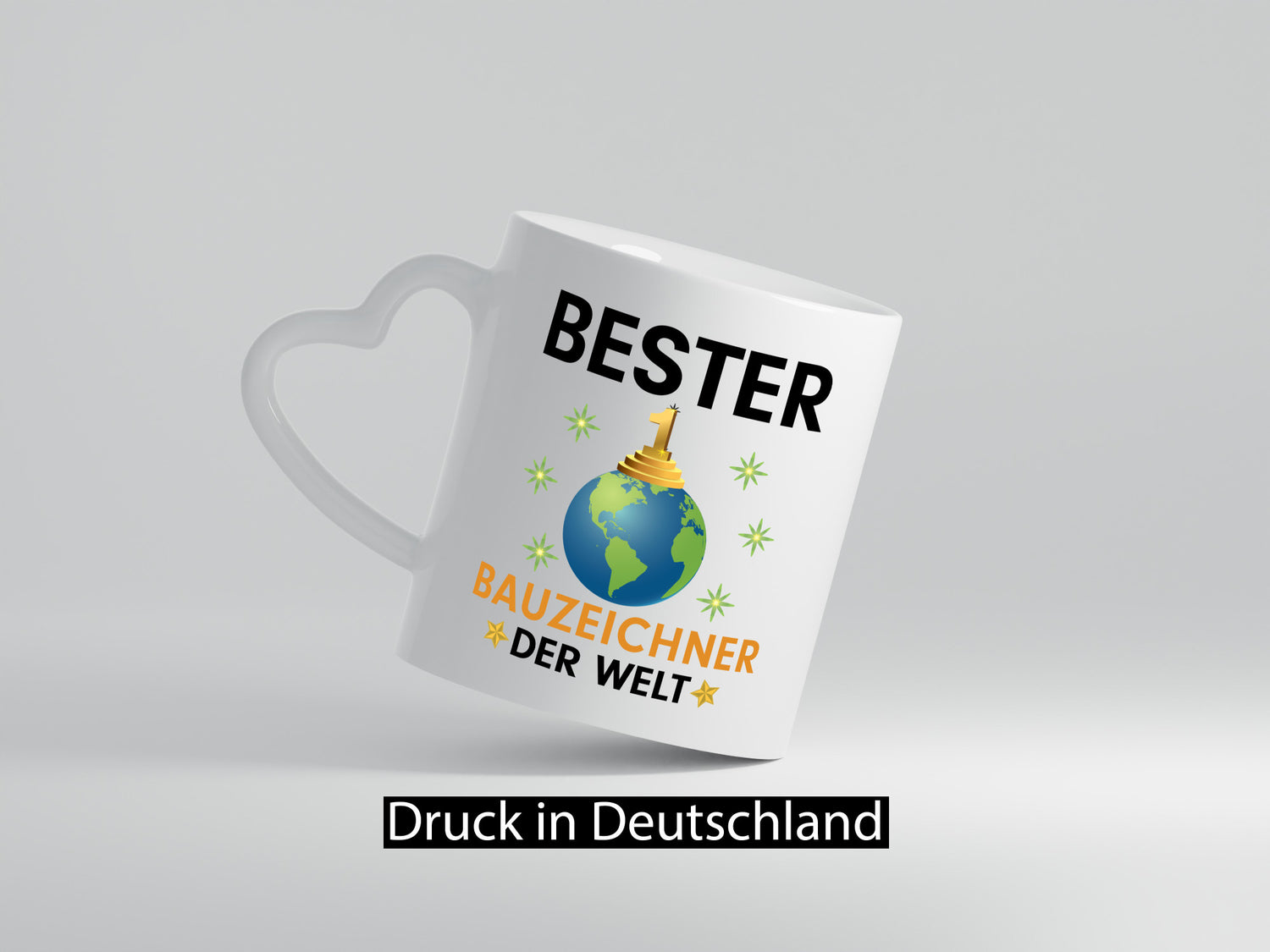 Welt Bester Bauzeichner | Zeichner lustig Humor Geschenkidee Geschenk Tasse