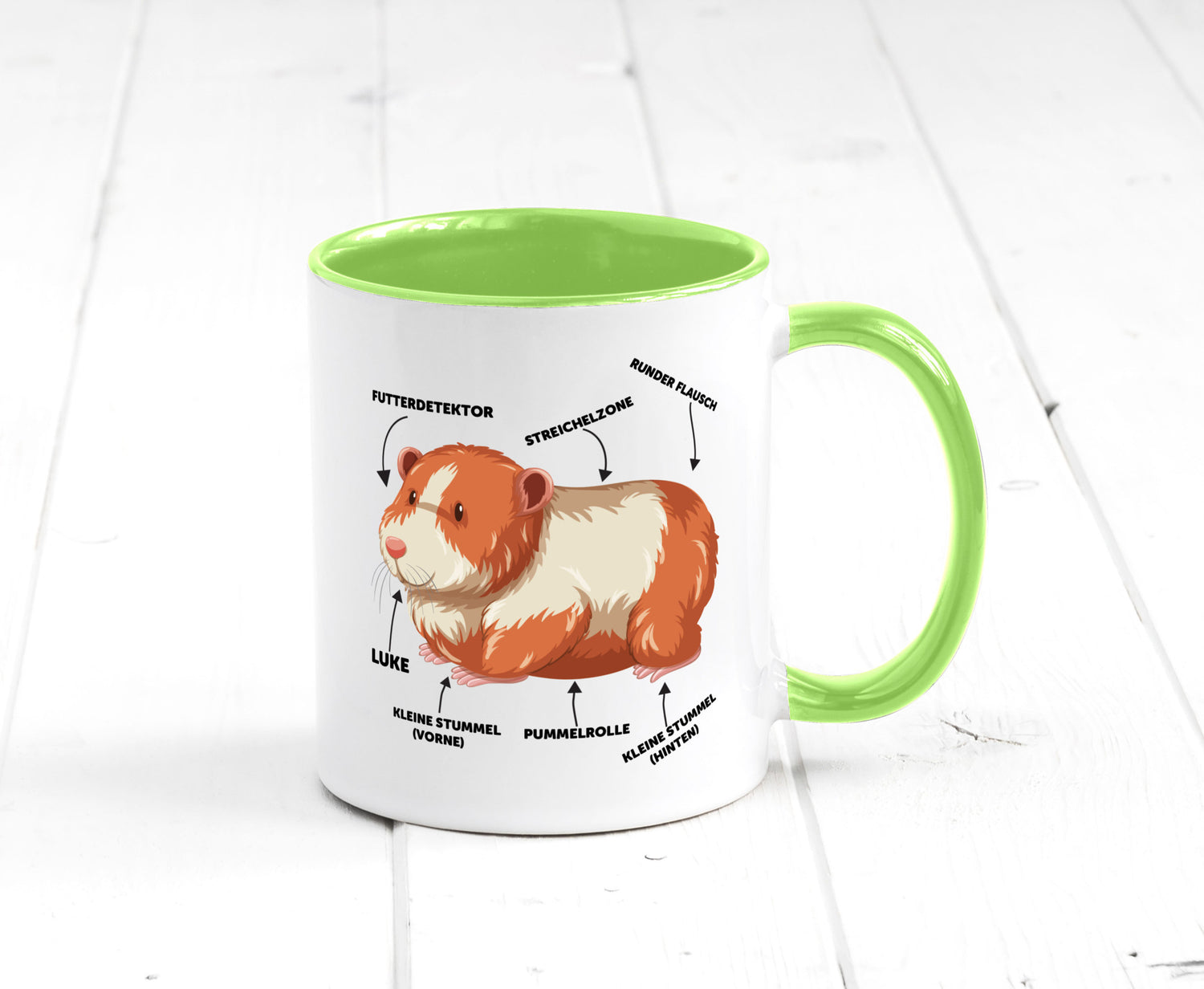 Meerschwein Geschenkidee Humor Tasse