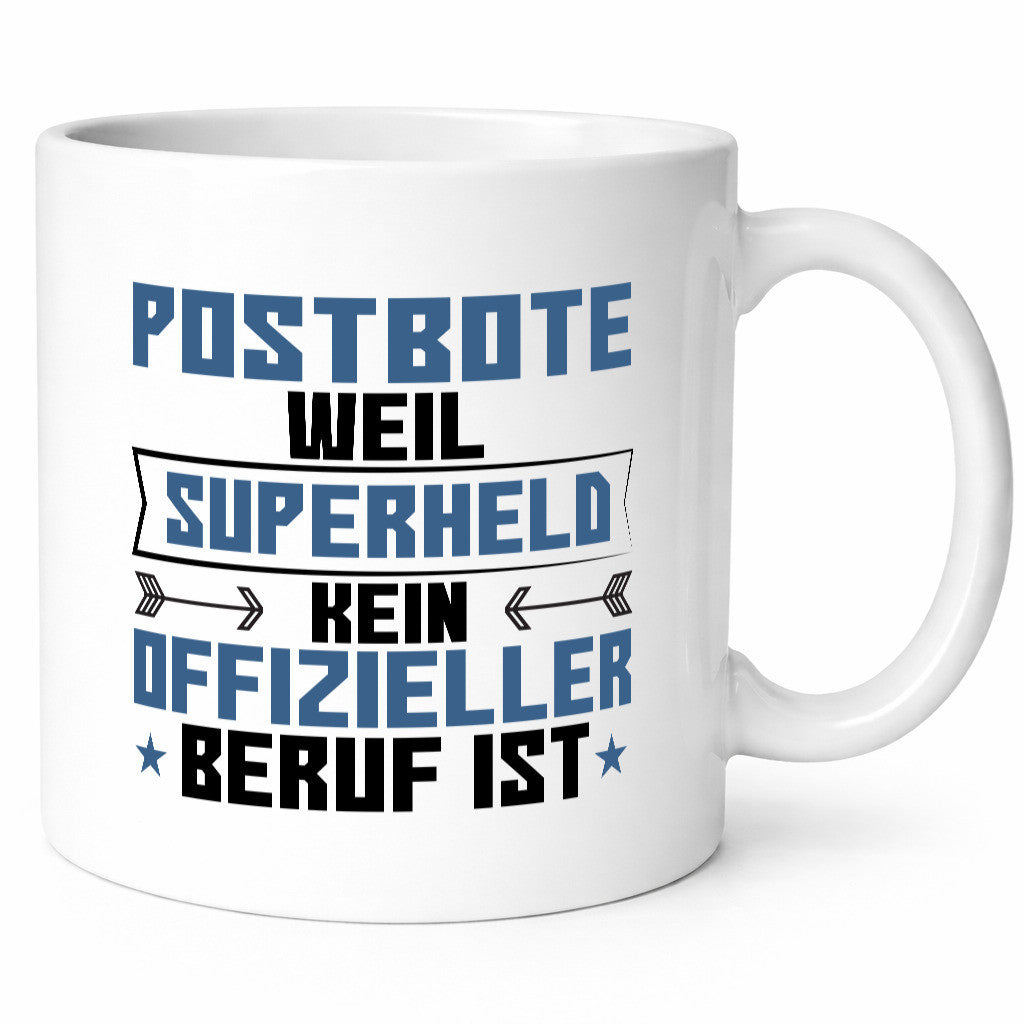 Superheld Postbote | Beruf Post Briefträger Geschenk Arbeit Kollegen Büro