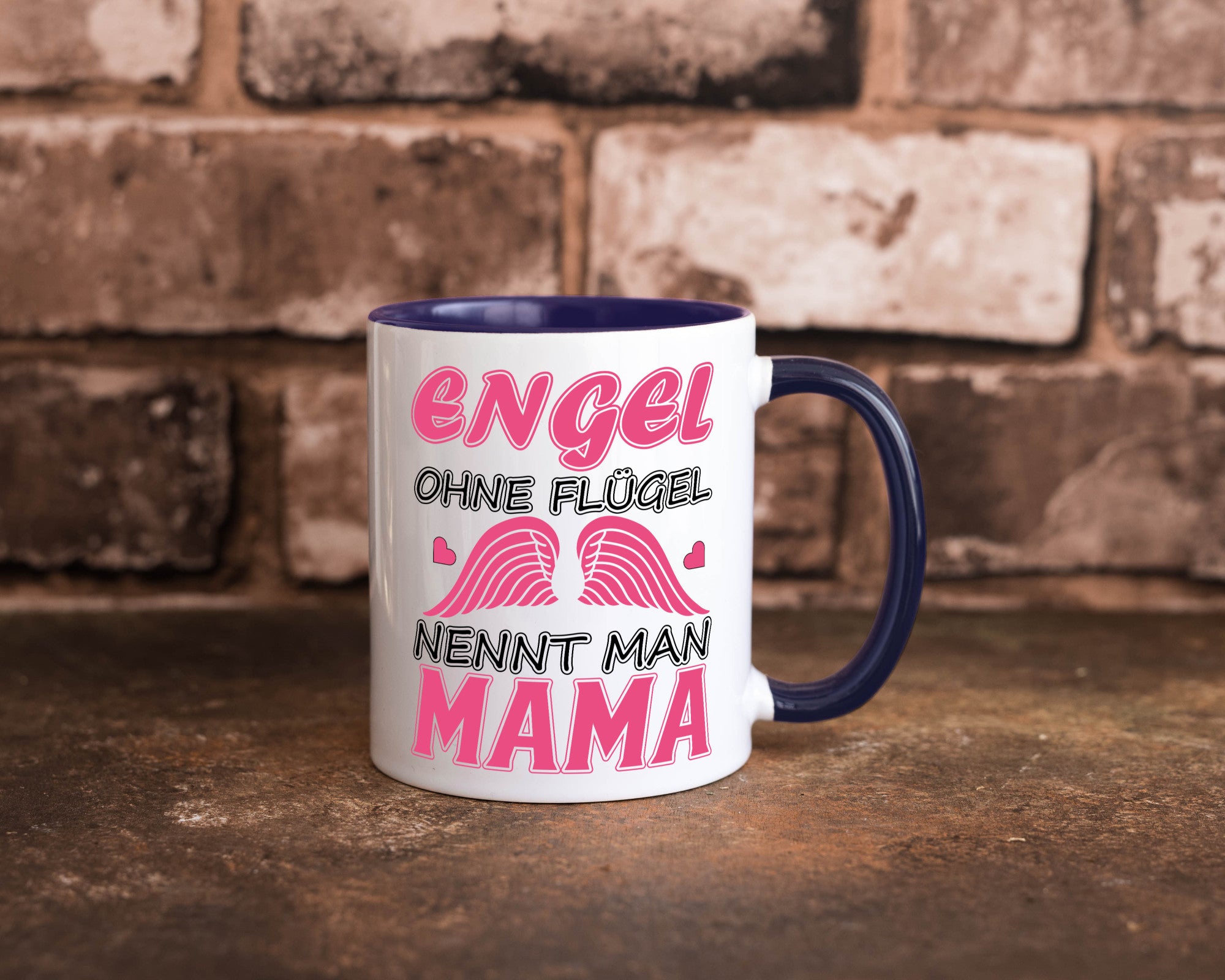 Mama Engel Humor Familie Geschenkidee Tasse