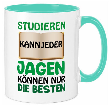Nur die besten Jäger Humor Geschenkidee Tasse