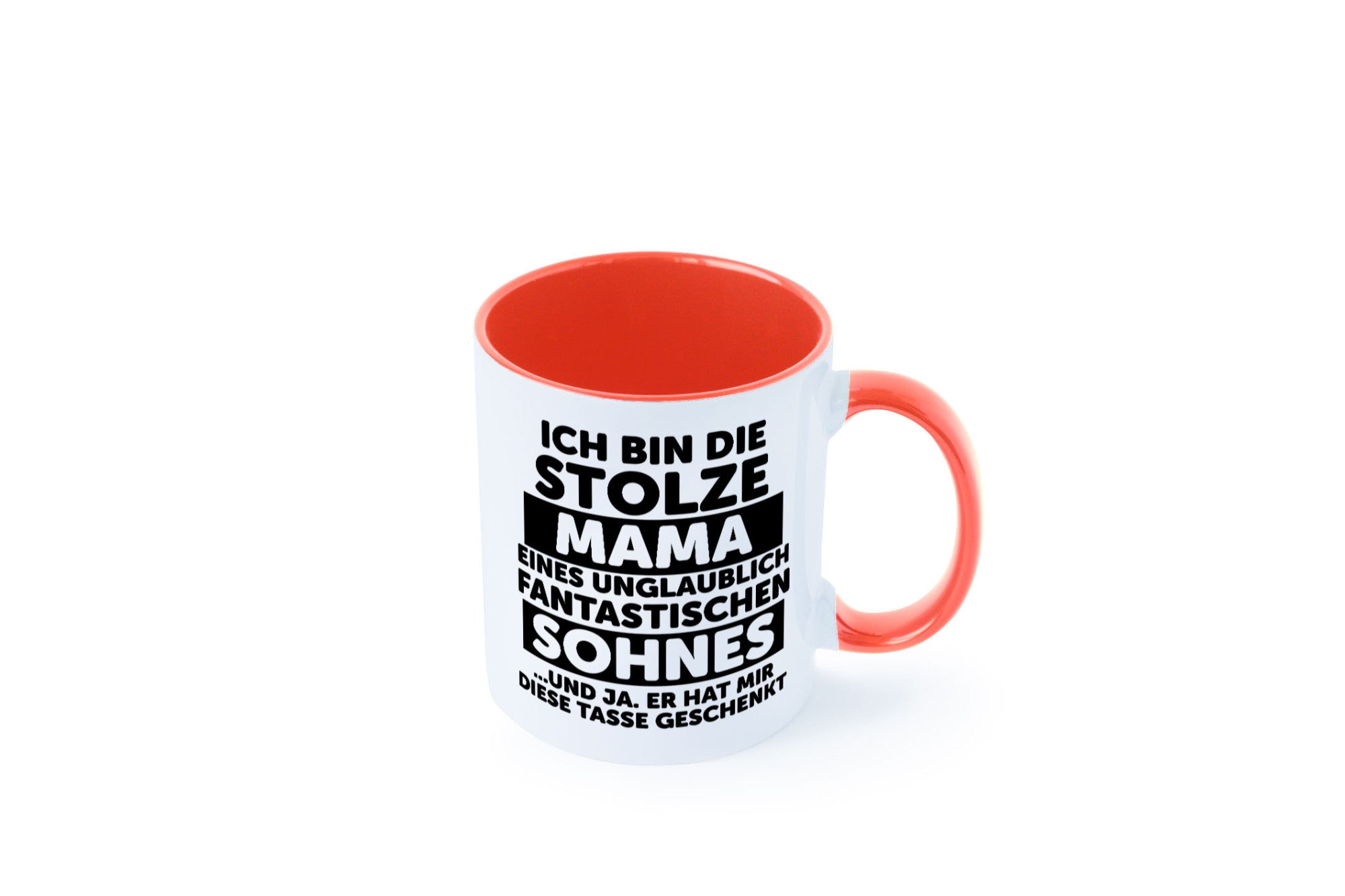 Stolze Mama | Fantastischer Sohn Beste Humor Familie Geschenkidee Tasse