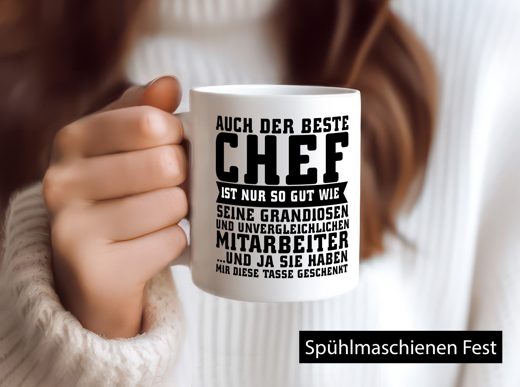 Bester Chef lustiger Spruch Geschenk Arbeit Kollegen Büro Tasse