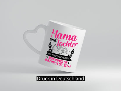 Mama und Tochter | Ein Herz eine Seele Mutterliebe Humor Familie Geschenkidee