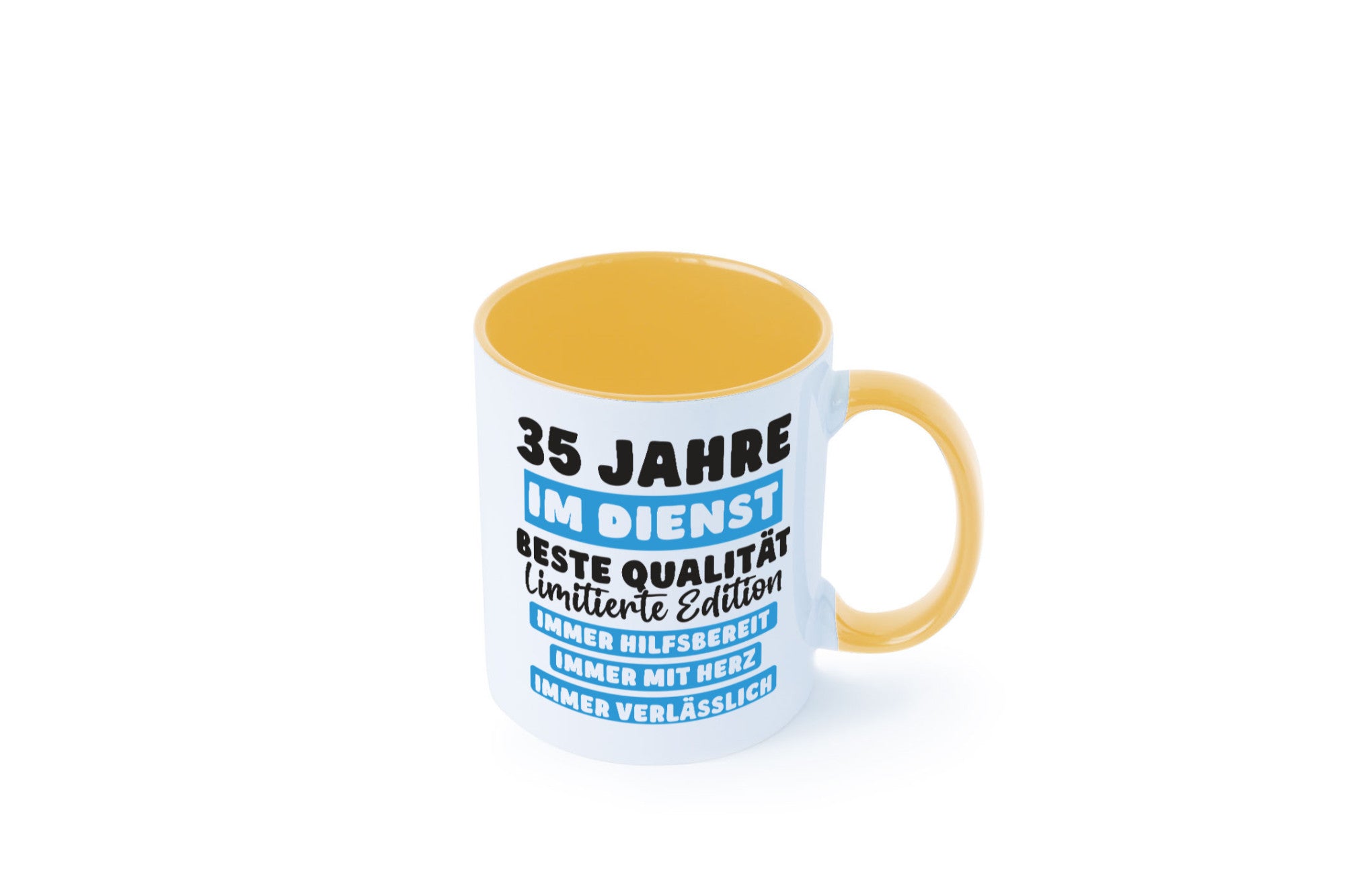 35 Jahre im Dienst | Jubiläum Arbeit v6 lustiger Spruch Geschenk Kollegen Büro