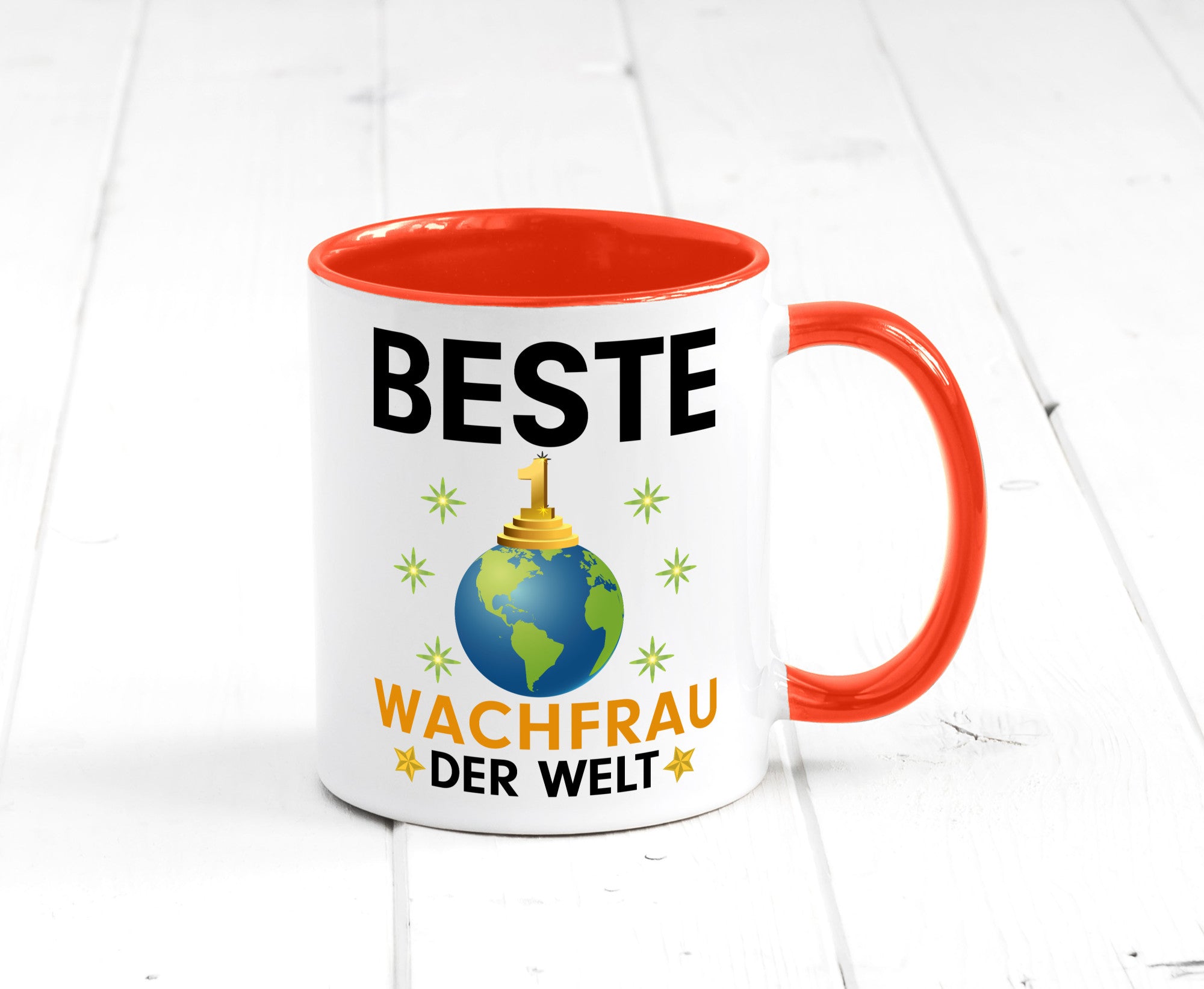 Welt Beste Wachfrau | Wachpersonal Nachtwächter Geschenk Humor Geschenkidee