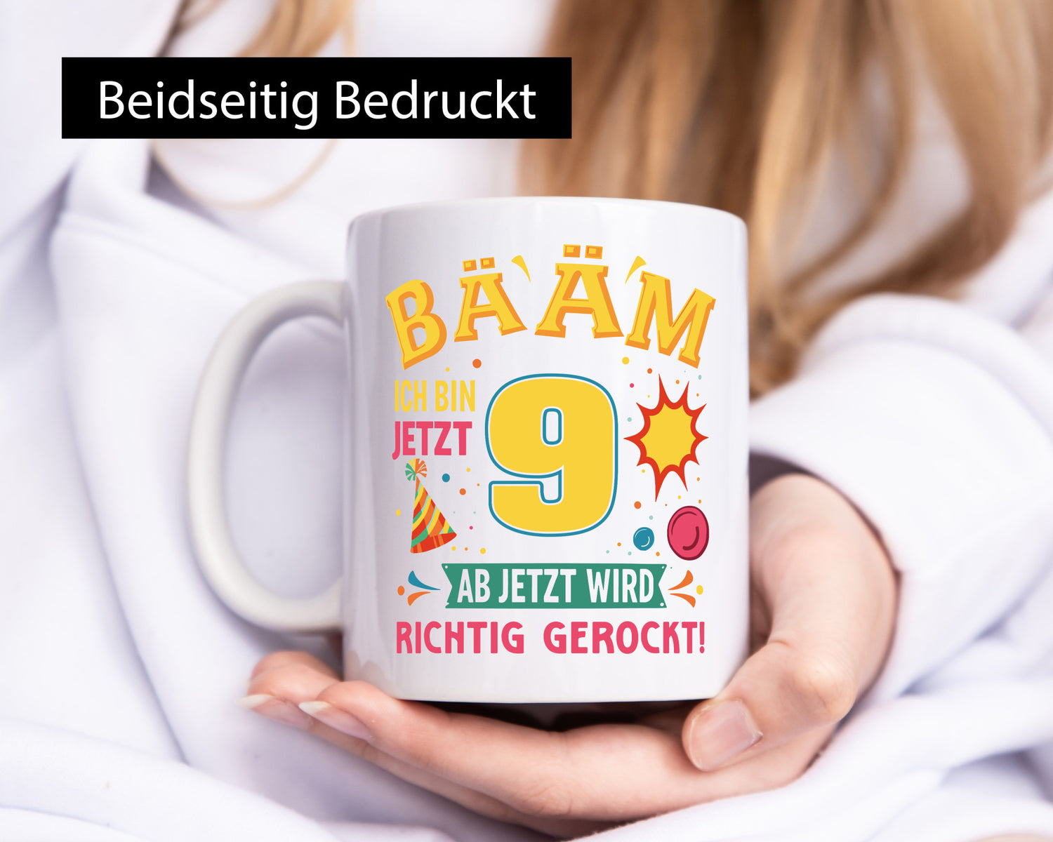 9. Geburtstag | 9 Jahre ab jetzt wird richtig gerockt Geschenk Geschenkidee