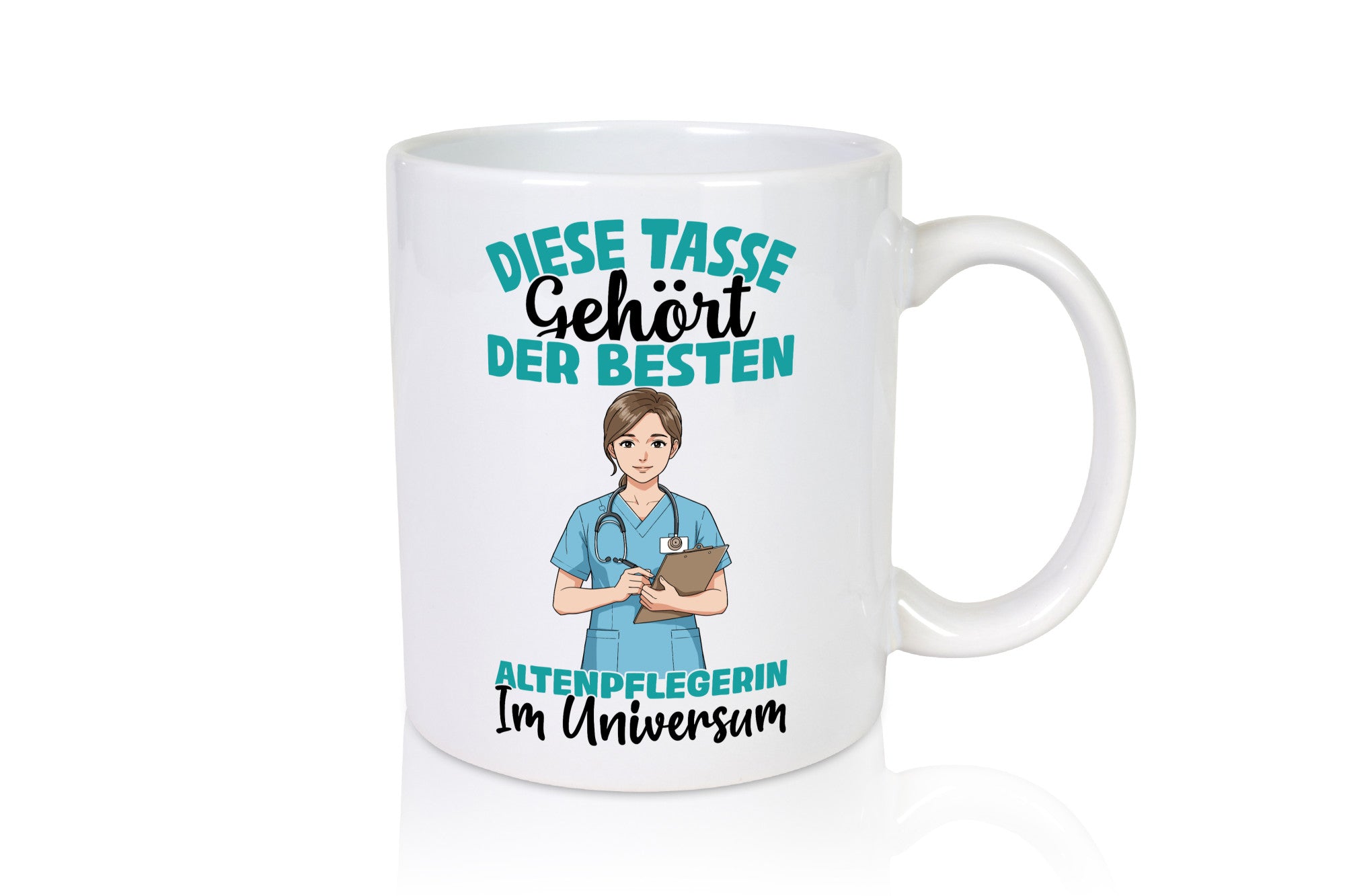 Im Universum: Altenpflegerin | Pflegepersonal Pflege Geschenk Humor