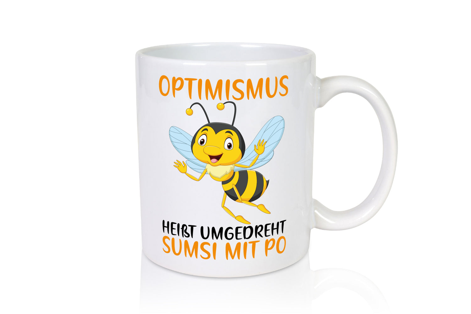 Optimismus Sumsi mit Po | lustige Biene Witz Comic Geschenk Humor Geschenkidee