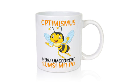 Optimismus Sumsi mit Po | lustige Biene Witz Comic Geschenk Humor Geschenkidee