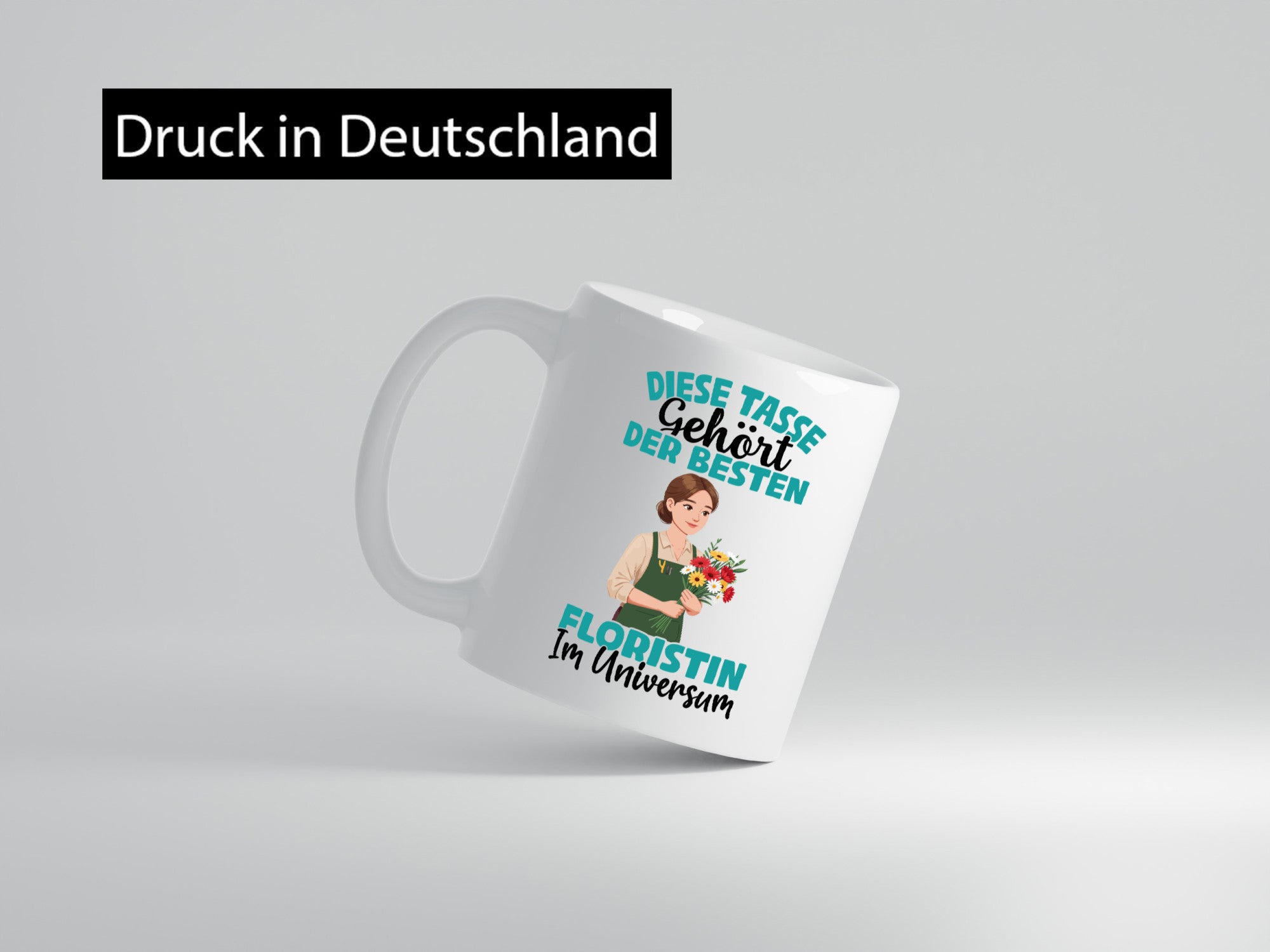 Im Universum: Floristin | Blumen Verkäuferin lustig Humor Geschenkidee Geschenk