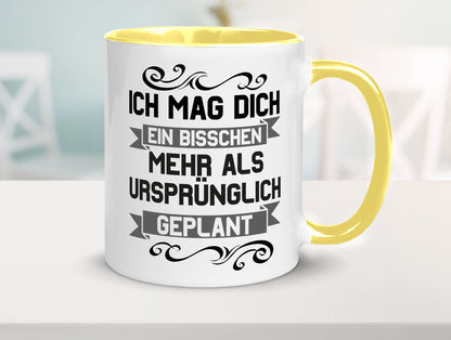 Ich mag dich mehr als geplant | Best Freinds Freundschaft Geschenkidee Humor