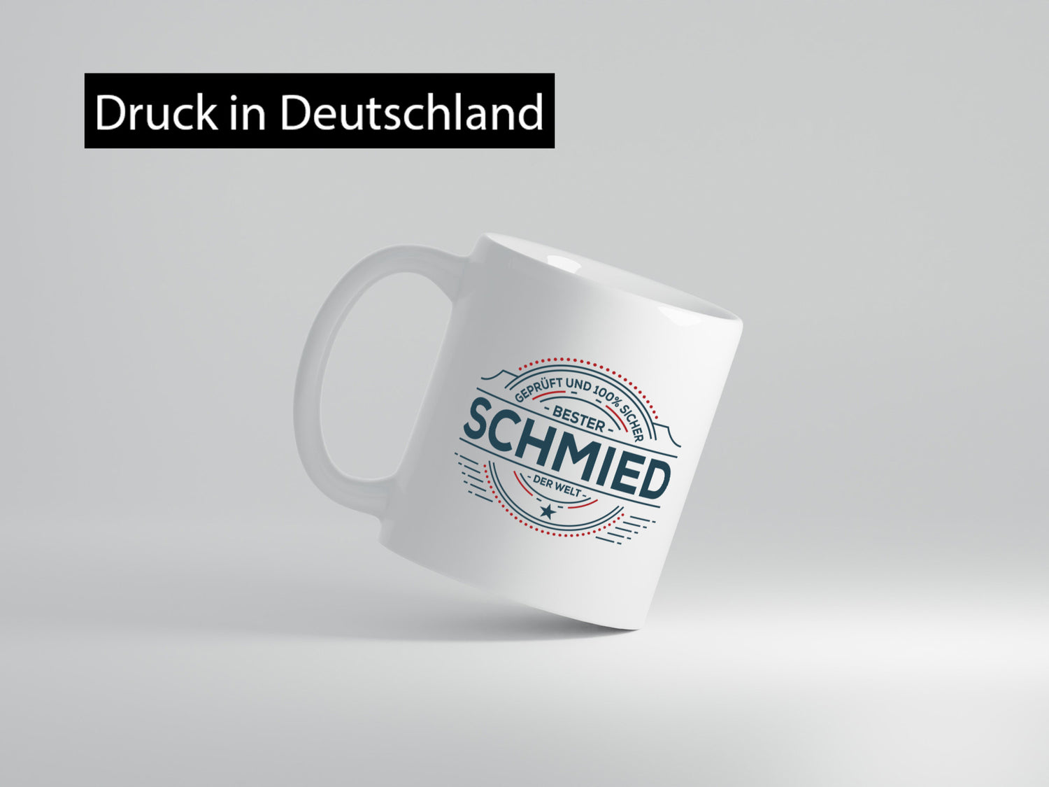 Geprüft und sicher: Schmied | schmieden lustiger Spruch Geschenk Humor