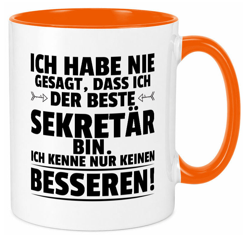 Keinen Besserer Sekretär | Büro lustiger Spruch Geschenk Arbeit Kollegen Tasse