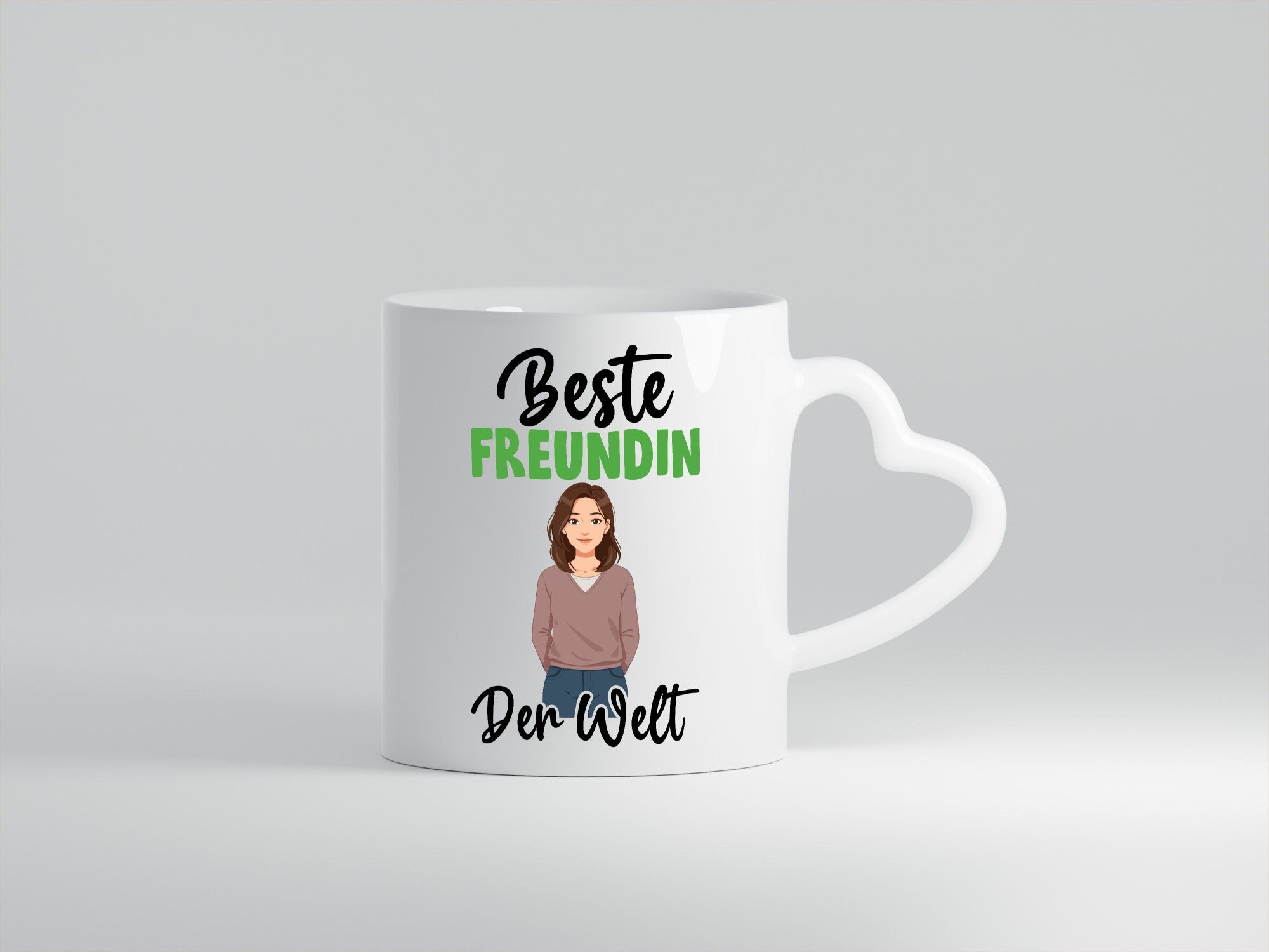 Beste Freundin | Beziehung Partnerin Liebe lustig Humor Geschenkidee Geschenk