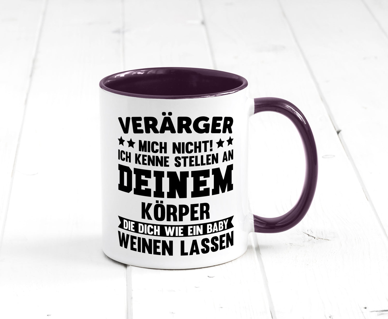 Ärger mich nicht ich kenne stellen da tut es weh. | Rache Geschenk Humor