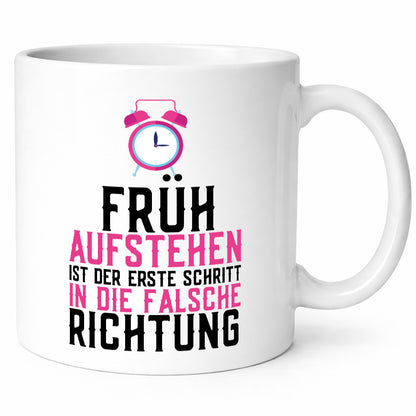 Früh aufstehen | Falsche Richtung Morgenmuffel Müdigkeit lustig Humor