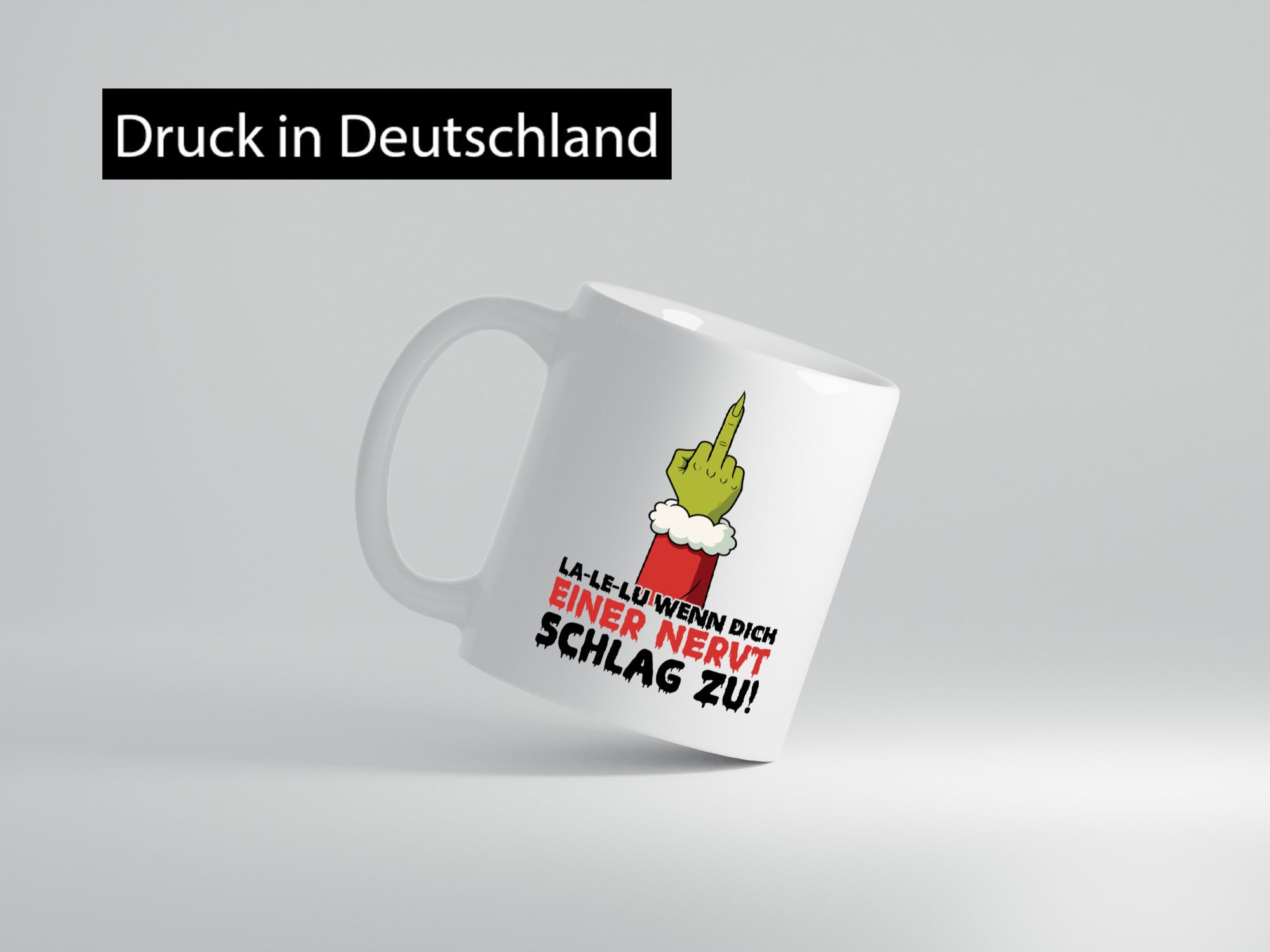 La Le Lu | Weihnachten Weihnachtsmuffel Lichter vl6 Humor Geschenkidee Tasse