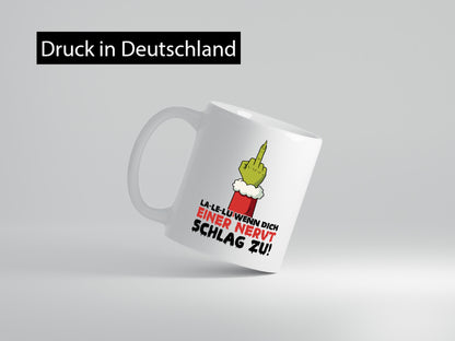 La Le Lu | Weihnachten Weihnachtsmuffel Lichter vl6 Humor Geschenkidee Tasse