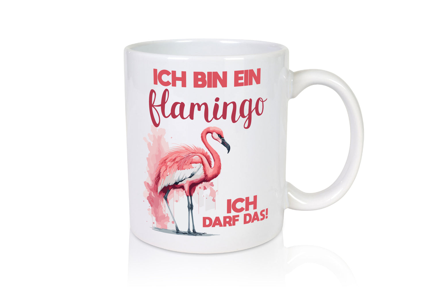 Ich bin ein Flamingo darf das | alles Geschenk Humor Geschenkidee lustiger