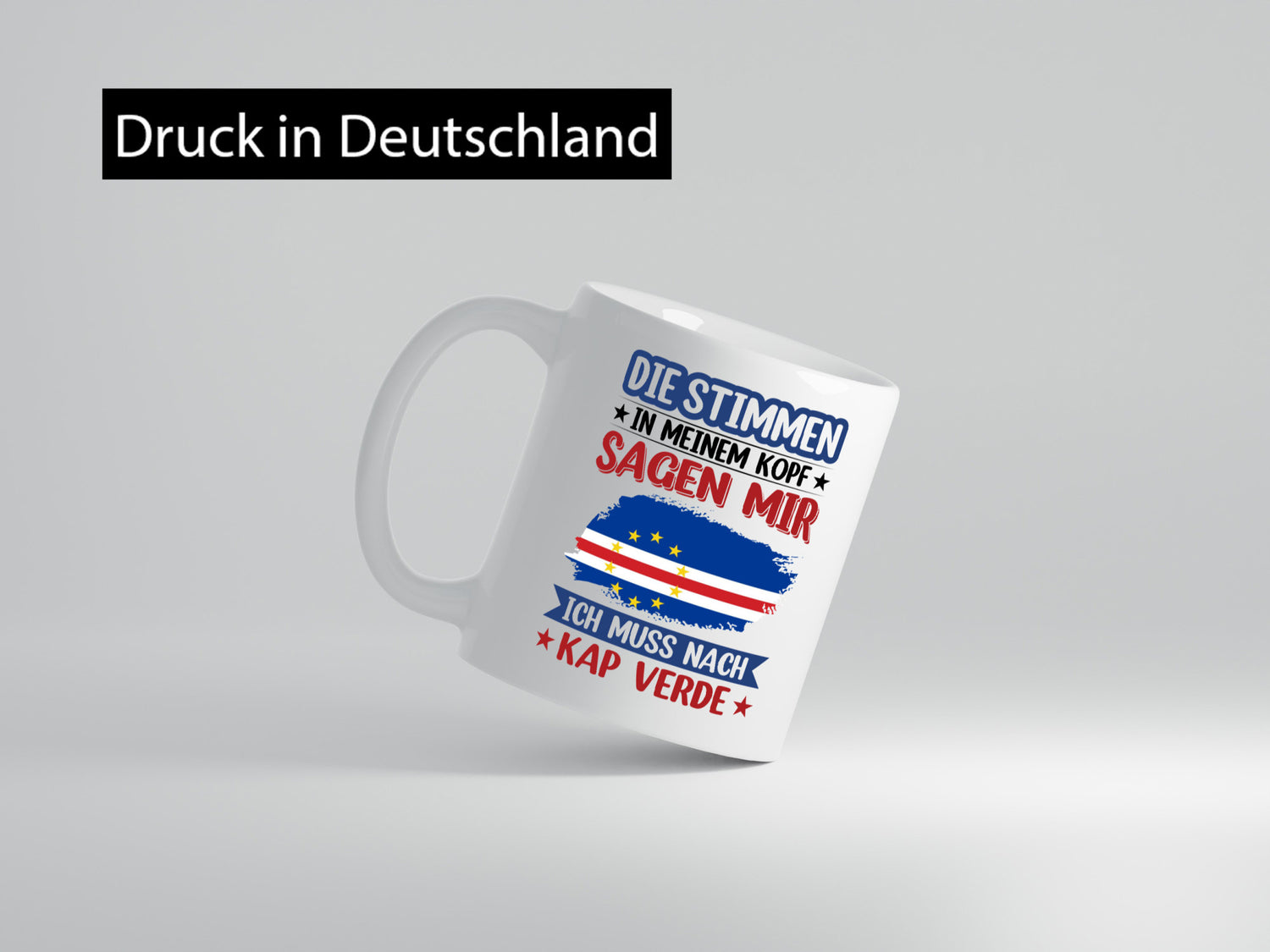 Kap Verde | Urlaub Stimmen in meinem Kopf Traumland lustig Humor Geschenkidee