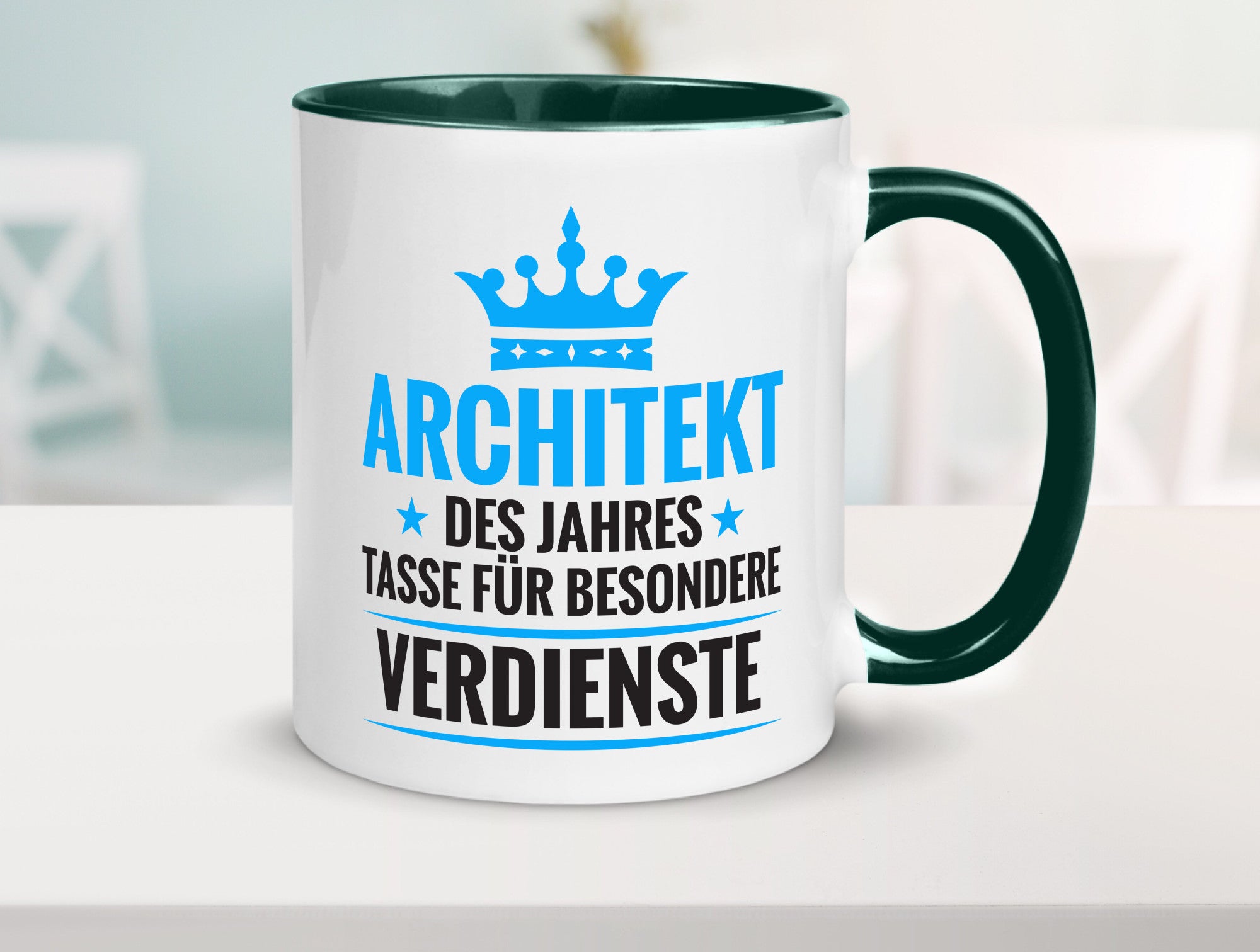 Besonderer Verdienst: Architekt | Architektur Büro Geschenkidee Arbeit Kollegen