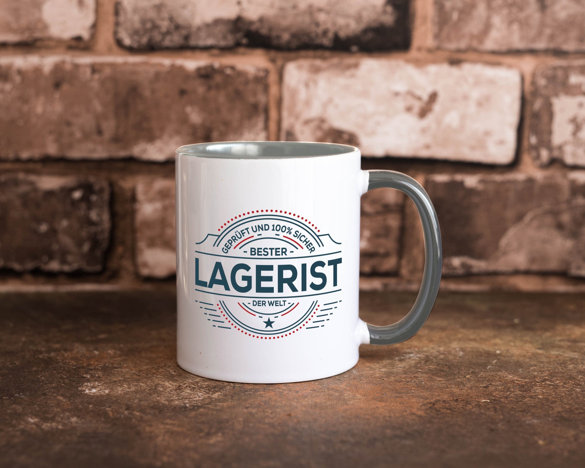 Geprüft und sicher: Lagerist | Lageristen Lager Arbeiter lustiger Spruch