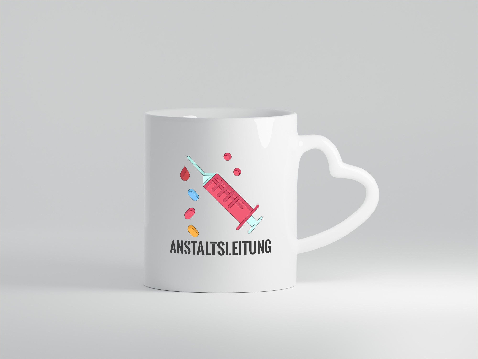 Anstaltsleitung | Krankenschwester Krankenhaus Humor Geschenkidee Tasse