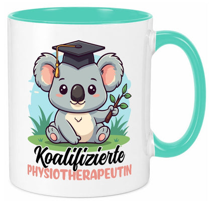 Koalifizierte Physiotherapeutin Humor Geschenkidee Tasse