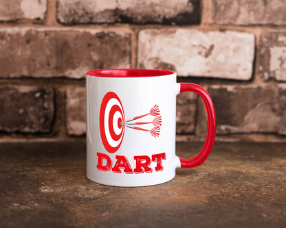 Dartspieler Tasse | Dart Hobby Motiv Spieler lustig Humor Geschenkidee Geschenk