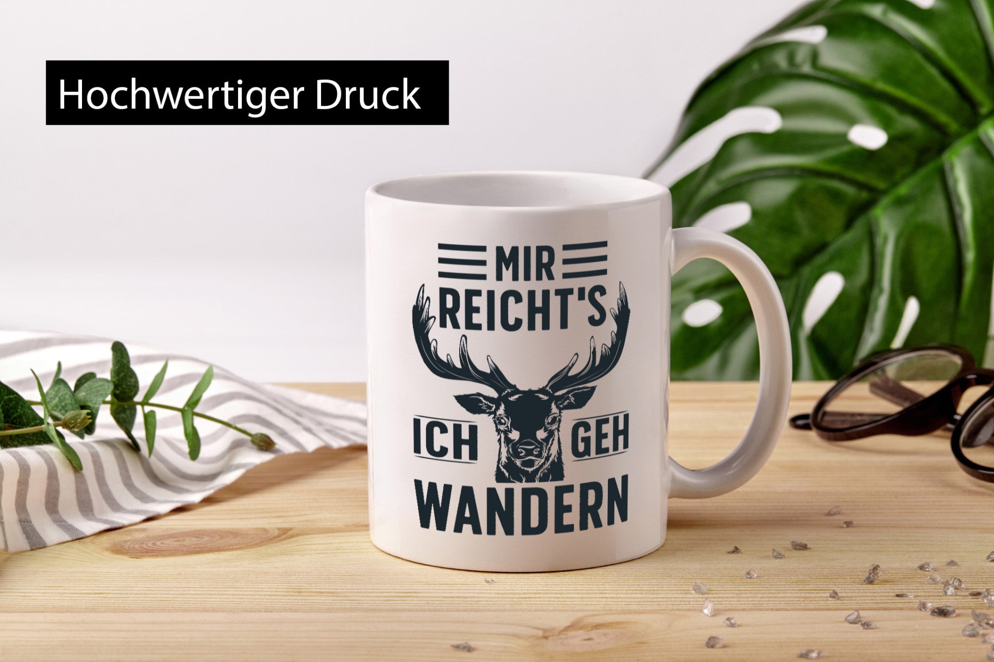 Mir Reichts ich geh Wandern | Berge Wälder Natur lustiger Spruch Geschenk Humor