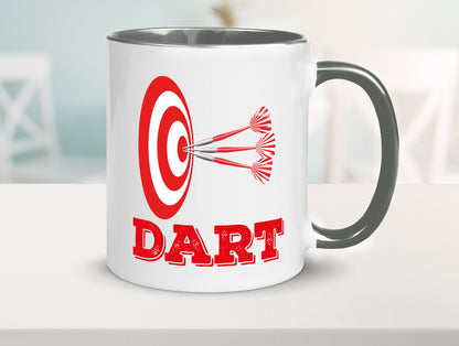 Dartspieler Tasse | Dart Hobby Motiv Spieler lustig Humor Geschenkidee Geschenk